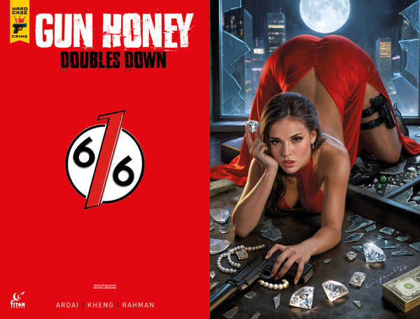 GUN HONEY DOUBLES DOWN #1 NATHAN LORENZANA 616 COMICS Trade Dress & Virgin Variant AB Set LTD 500
