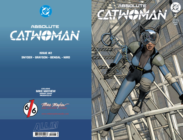 ABSOLUTE CATWOMAN #2 MIKE MAYHEW 616 COMICS Variant ABCD Set LTD 1000