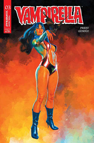 VAMPIRELLA #3 MARK SPEARS 1:10 Trade Dress Black Ratio Variant Cvr ZC