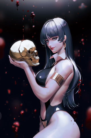 VAMPIRELLA #4 R1C0 616 COMICS Black Virgin Variant B LTD 500
