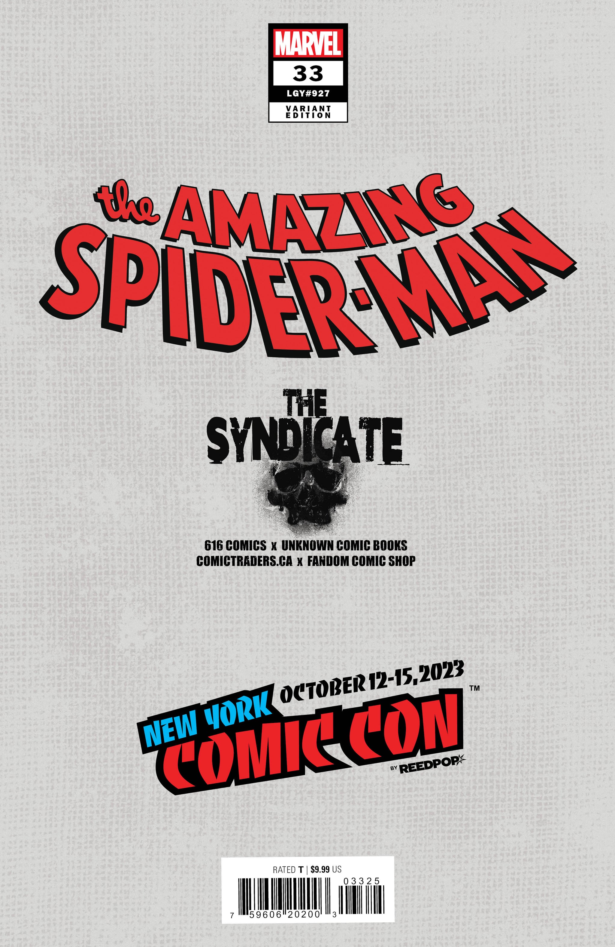 The Amazing Spider-man #666 ヴァリアントカバー
