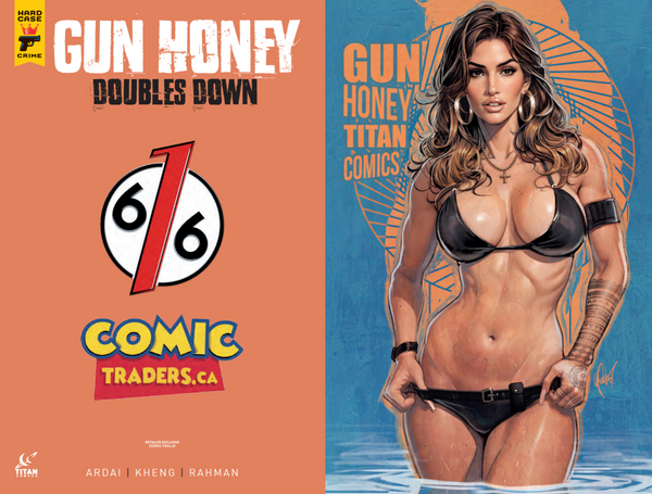 GUN HONEY DOUBLES DOWN #2 CEDRIC POULAT 616 COMICS Virgin Variant ABC Set LTD 200
