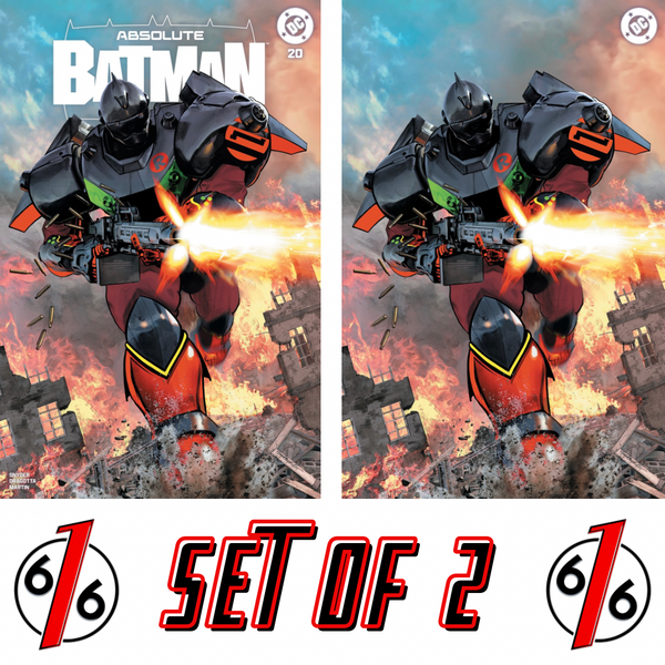 ABSOLUTE BATMAN #20 MIKE MAYHEW 616 COMICS Trade Dress & Virgin Variant AB Set LTD 1000