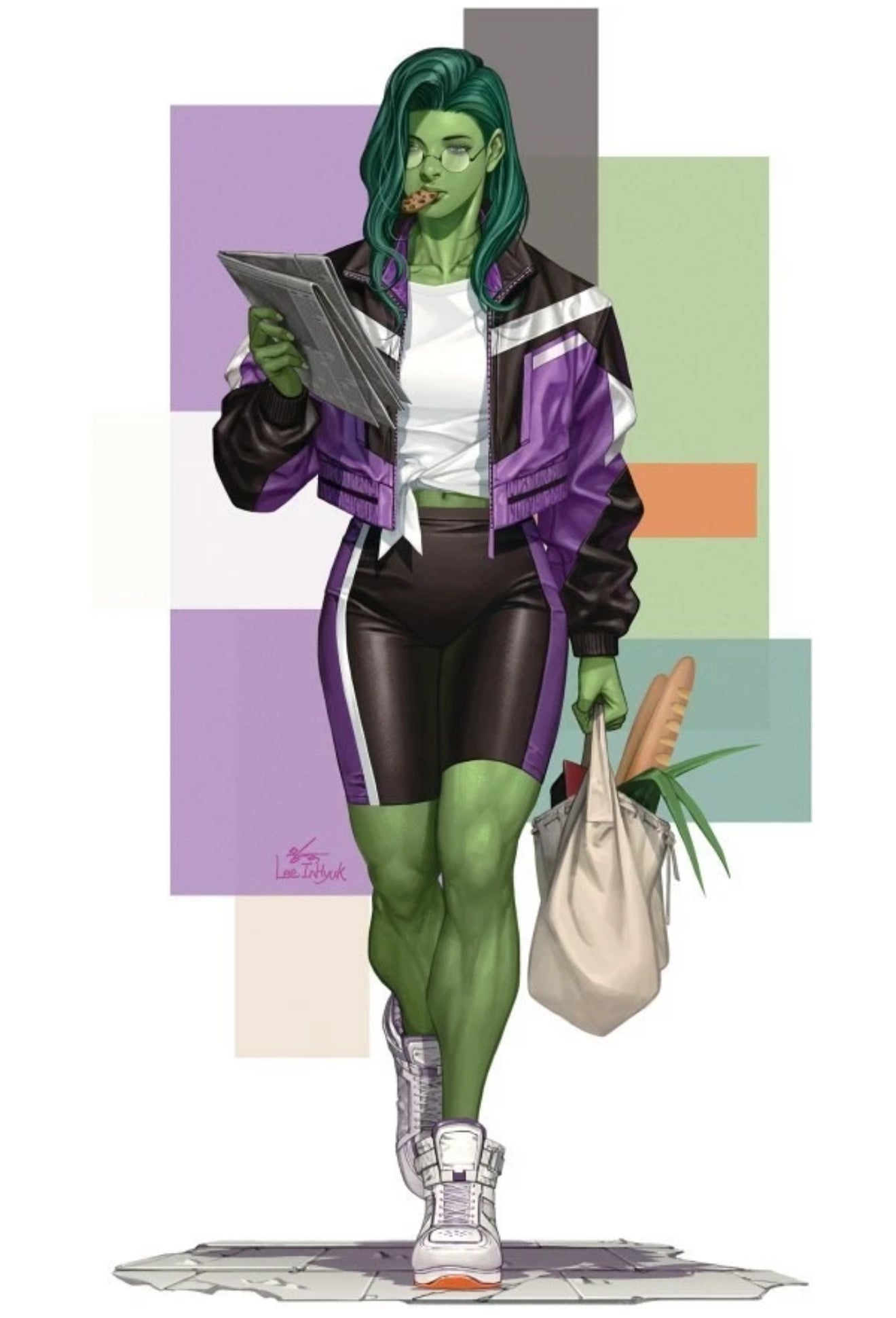 PLANET SHE-HULK #1 INHYUK LEE 1:50 Ratio Variant