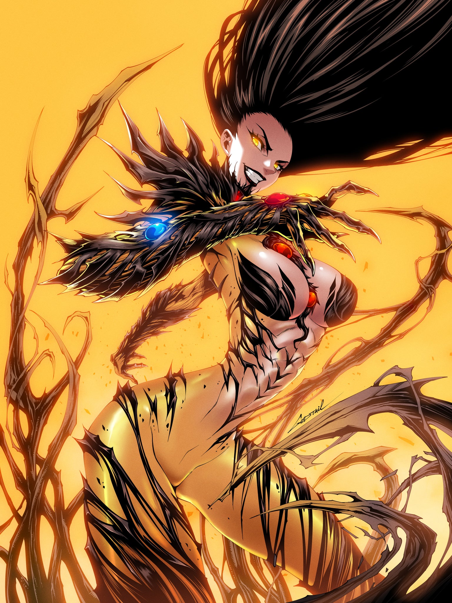 WITCHBLADE ANNUAL 2026 #1 GODTAIL 616 COMICS Virgin Variant B LTD