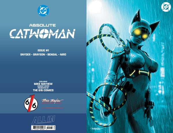 ABSOLUTE CATWOMAN #1 MIKE MAYHEW 616 COMICS Virgin Variant B LTD 1000