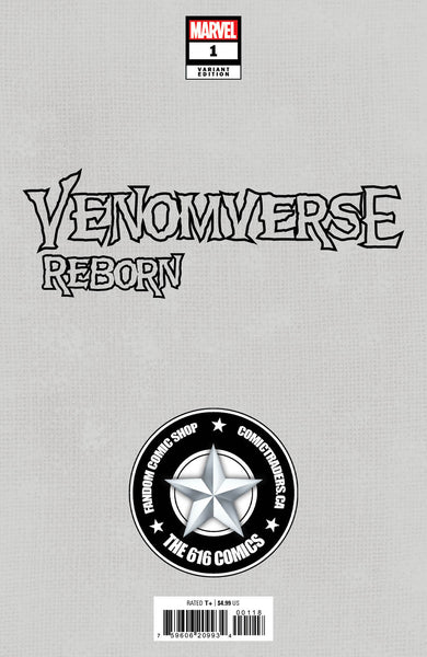 VENOM & MARY JANE KUNKKA & LOBOS & SZERDY 616 COMICS Variant Set LTD 3000