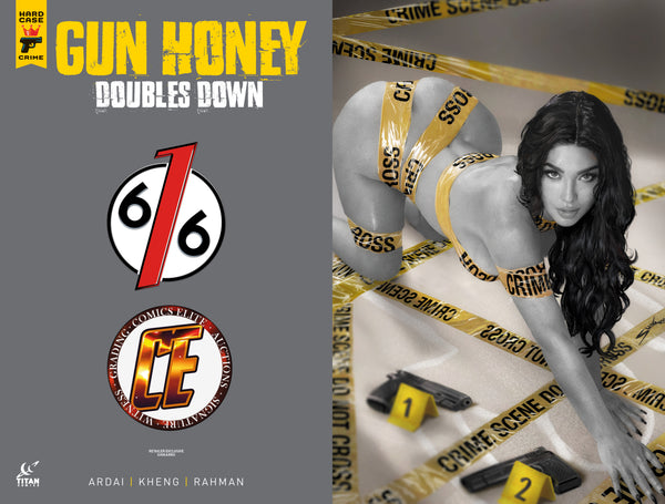 GUN HONEY DOUBLES DOWN #1 SHIKARII 616 COMICS Virgin Variant C LTD 500