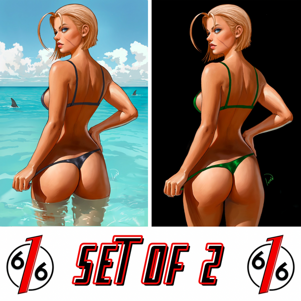 STREET FIGHTER SWIMSUIT SPECIAL 2025 #1 IVAN TALAVERA Virgin Variant Set LTD 500