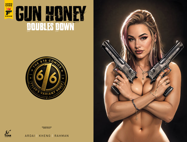 GUN HONEY DOUBLES DOWN #3 CEDRIC POULAT 616 COMICS PATREON Virgin Variant D LTD 250