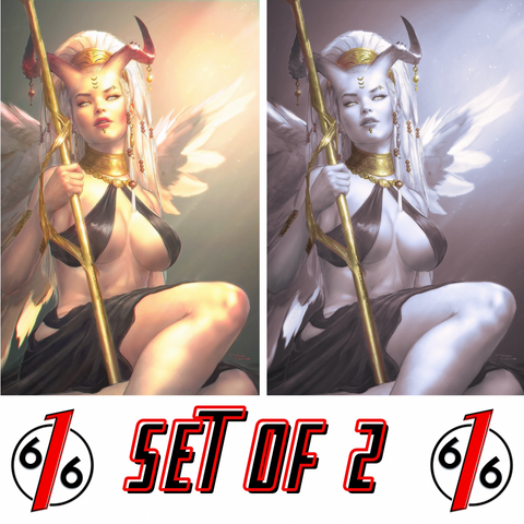 DARKNESS #1 TIAGO DA SILVA 616 COMICS Virgin Variant Set LTD 500