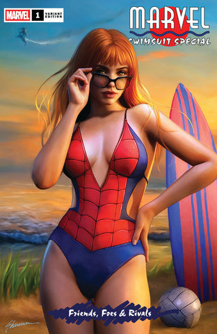MARVEL SWIMSUIT SPECIAL #1 SHANNON MAER 616 COMICS Trade Dress Variant LTD 3000