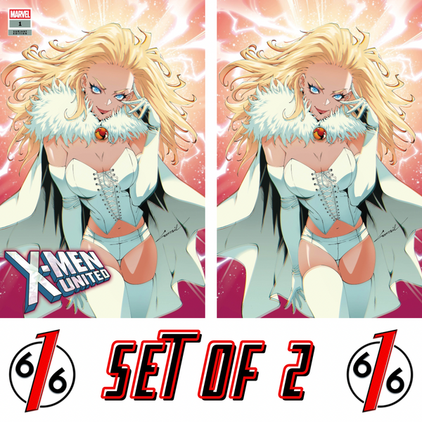 X-MEN UNITED #1 GODTAIL 616 Trade Dress & Virgin Variant AB Set LTD 1000