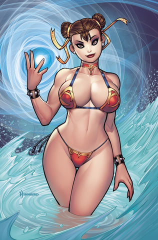 2024 STREET FIGHTER & FRIENDS SWIMSUIT SPECIAL #1 RYAN KINNAIRD 616 Virgin Variant B LTD 500