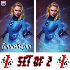 FANTASTIC FOUR #1 SHANNON MAER 616 COMICS Trade Dress & Virgin Variant Set LTD 1000