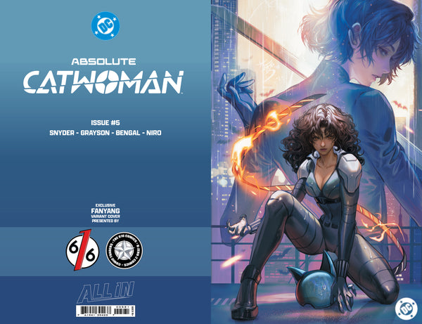 ABSOLUTE CATWOMAN #5 FAN YANG 616 COMICS FOIL Virgin Variant C LTD 1000