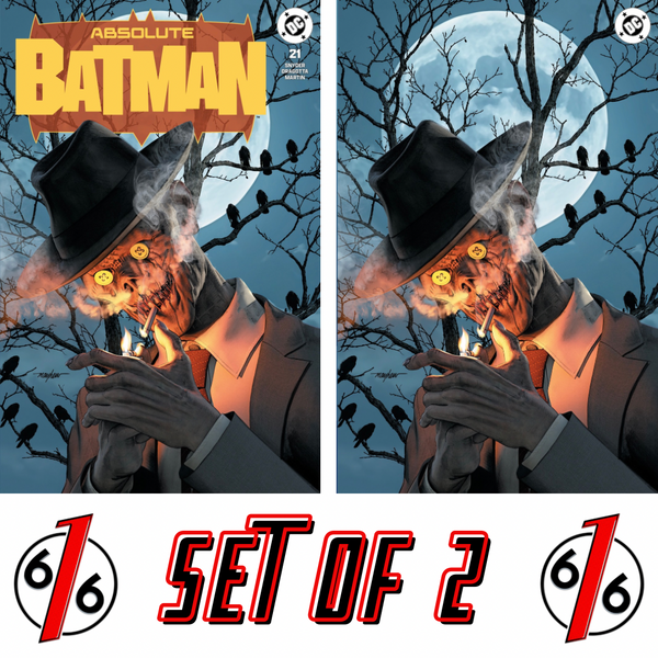 ABSOLUTE BATMAN #21 MIKE MAYHEW 616 COMICS Trade Dress & Virgin Variant AB Set LTD 1000
