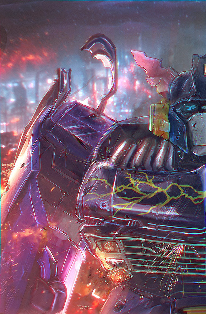 TRANSFORMERS #20 TIAGO DA SILVA 616 SHREADHEAD Connecting Premium Virgin Variant A LTD 750