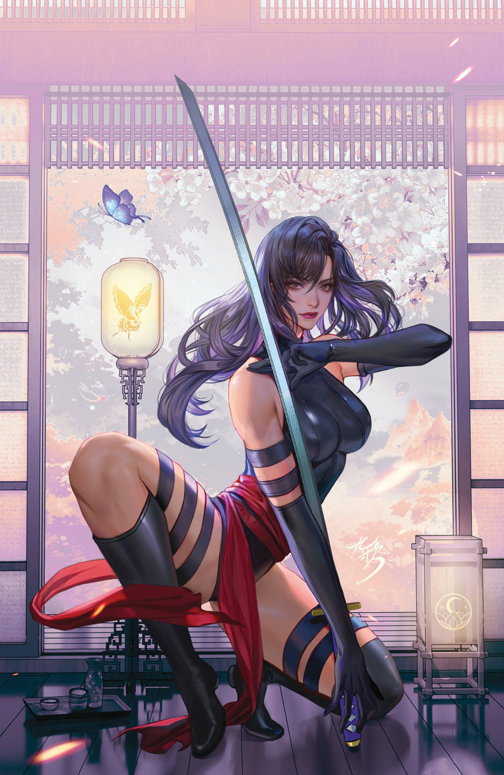 PSYLOCKE NINJA #1 FANYANG 616 COMICS Virgin Variant C LTD 1000