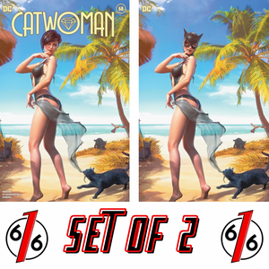 CATWOMAN #68 TIAGO DA SILVA 616 COPPERTONE Variant Set AB LTD 1500