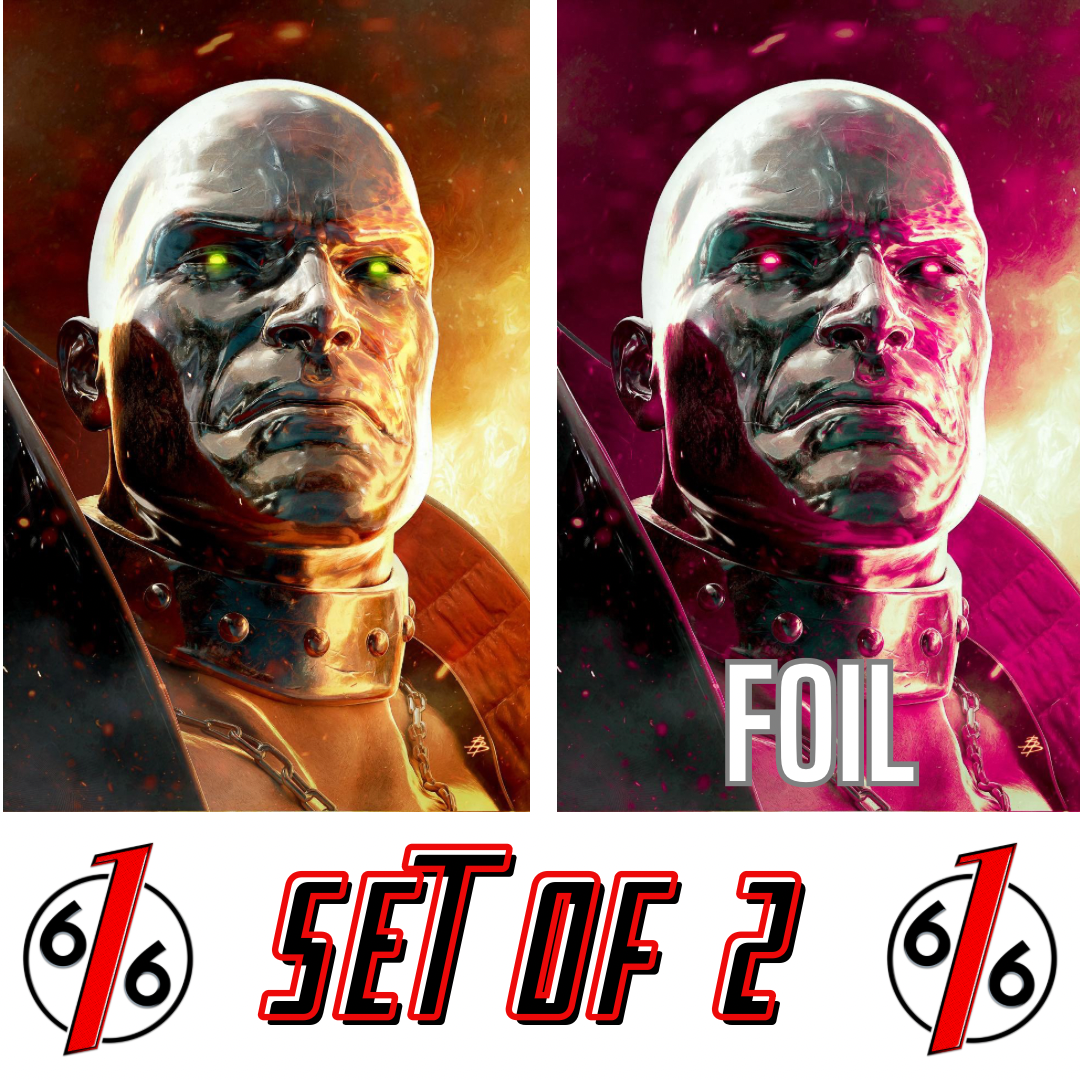 GI JOE #14 BJORN BARENDS 616 COMICS Virgin & FOIL Variant AB Set LTD 750