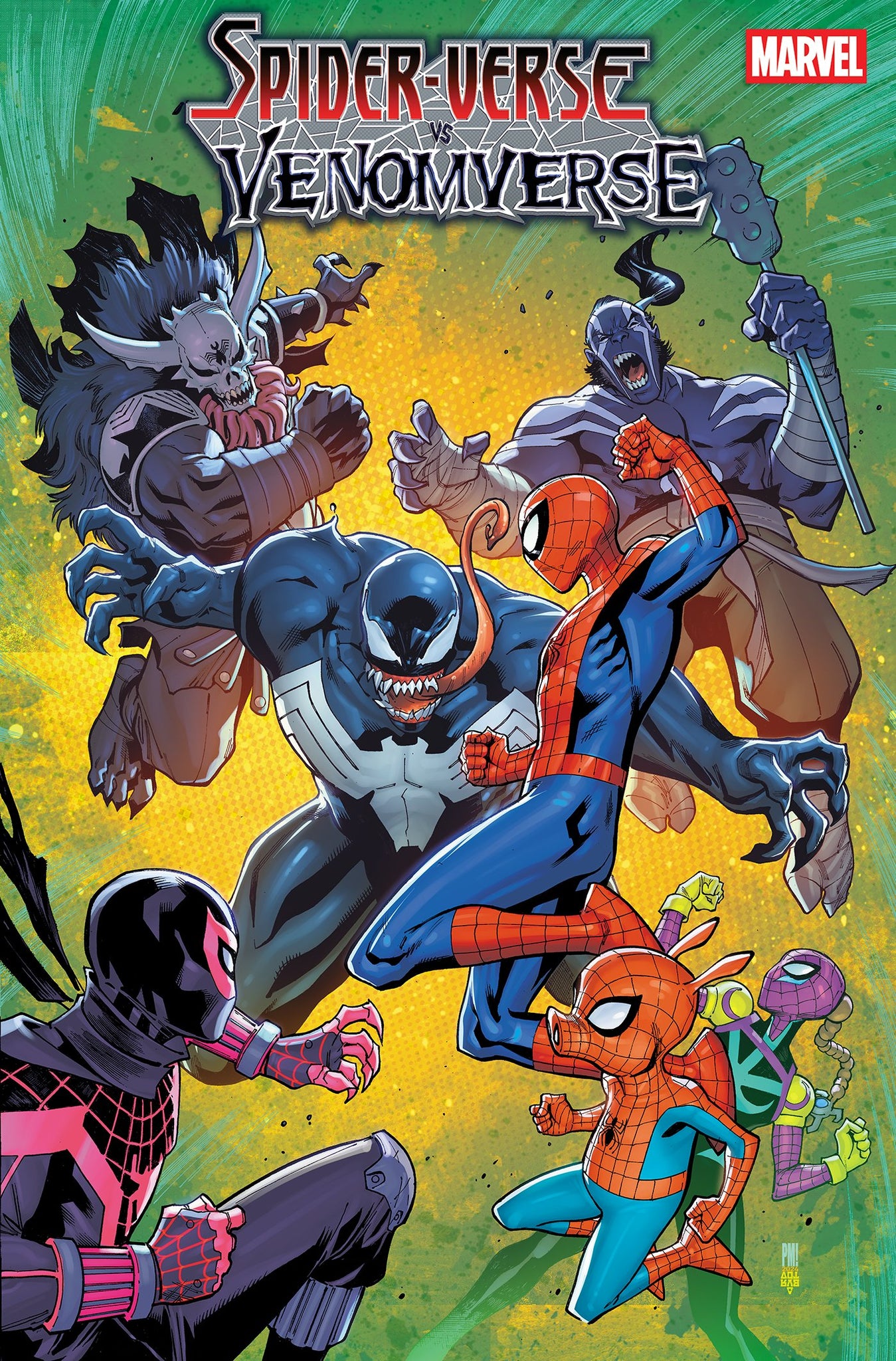 SPIDER-VERSE VS VENOMVERSE #1 PACO MEDINA 1:25 Ratio Variant