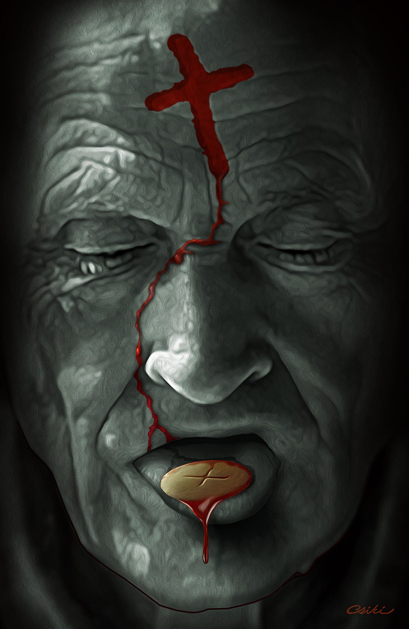 ORDAINED #1 ROB CSIKI 616 COMICS Virgin Variant B LTD 500