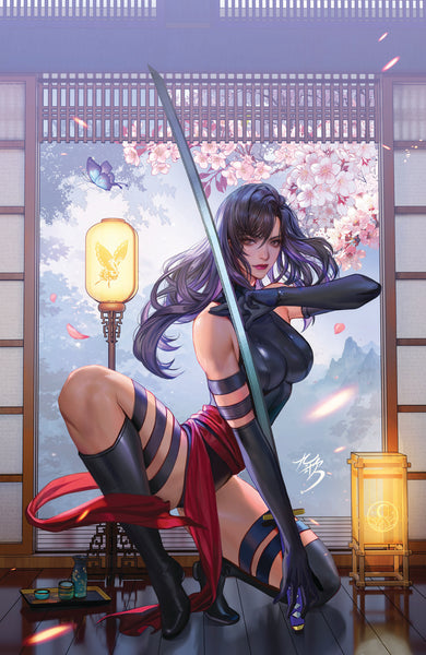 PSYLOCKE NINJA #1 FANYANG 616 Trade Dress & Virgin Variant AB Set LTD 1000