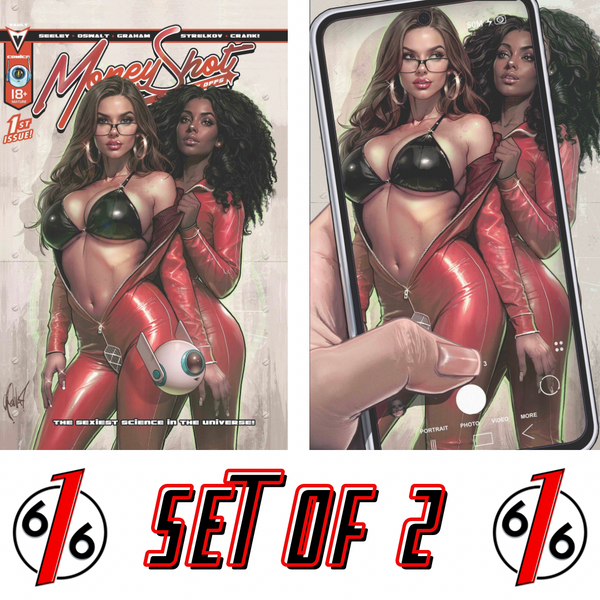 MONEY SHOT THE F*CKOFFS #1 CEDRIC POULAT 616 COMICS Variant AB Set LTD 500