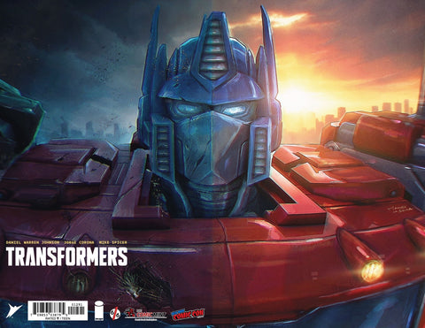 TRANSFORMERS #12 TIAGO DA SILVA 616 NYCC Horizontal Exclusive Variant LTD 750