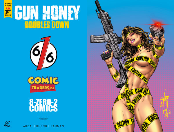 GUN HONEY DOUBLES DOWN #3 JORDAN NOIR 616 COMICS Virgin Variant C LTD 500