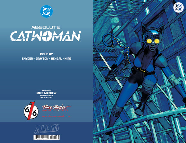 ABSOLUTE CATWOMAN #2 MIKE MAYHEW 616 COMICS Variant ABCD Set LTD 1000
