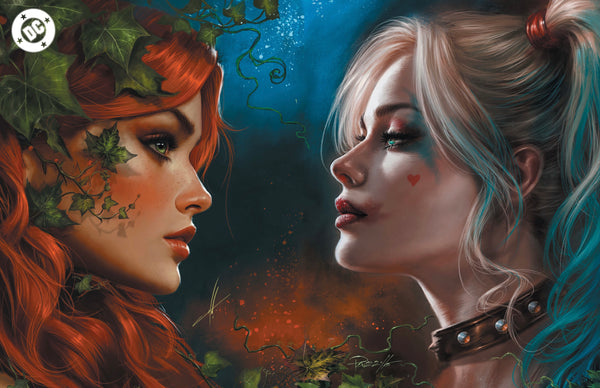 GOTHAM CITY SIRENS #1 COHEN & PARRILLO 616 SDCC FOIL Hoirzontal Virgin Variant LTD 1000