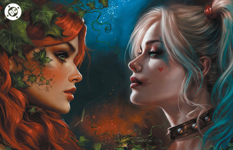 GOTHAM CITY SIRENS #1 COHEN & PARRILLO 616 SDCC FOIL Hoirzontal Virgin Variant LTD 1000