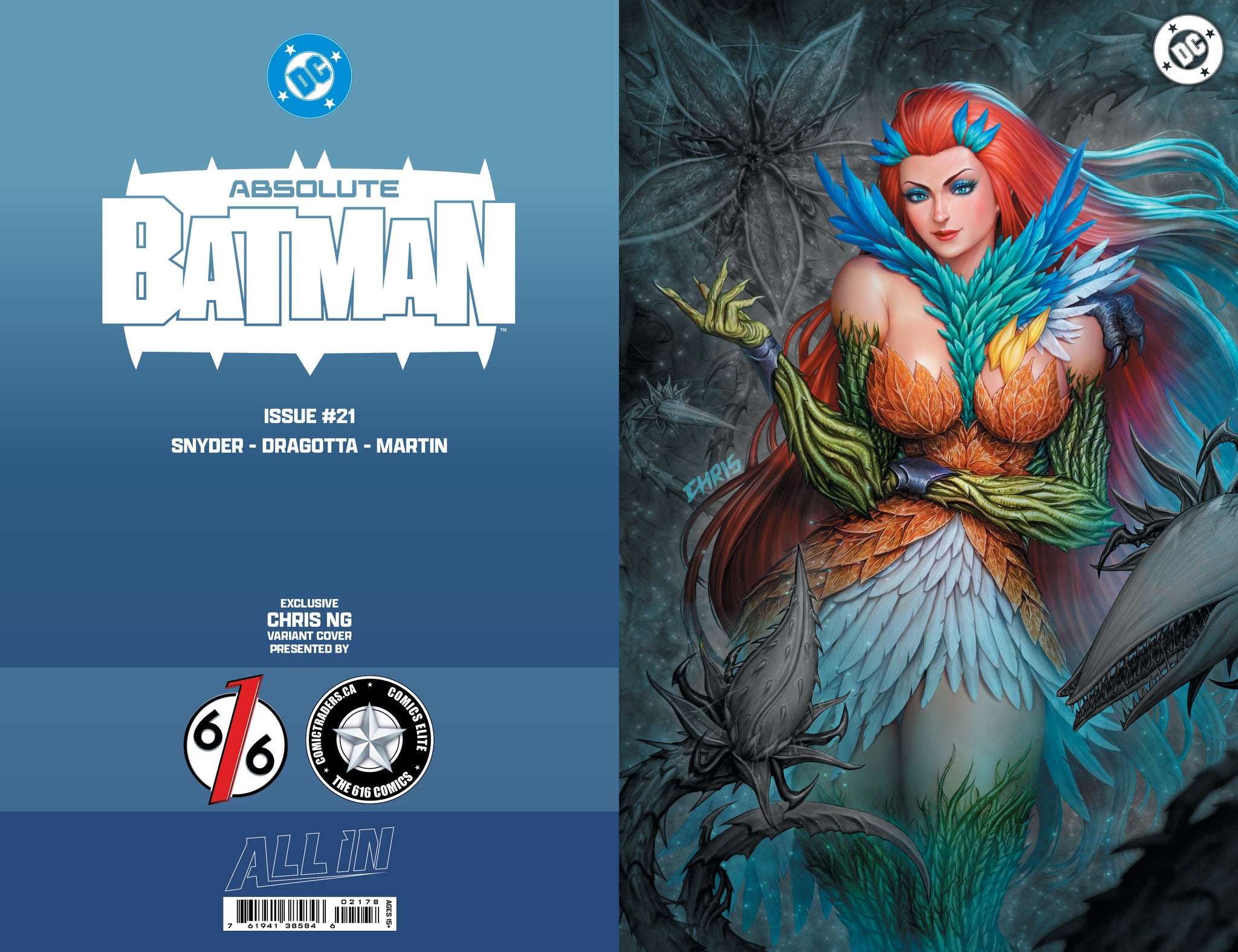 ABSOLUTE BATMAN #21 CHRIS NG 616 COMICS Trade Dress & Virgin