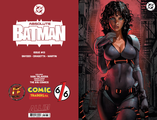 ABSOLUTE BATMAN #13 IVAN TALAVERA 616 Comics Trade Dress & Virgin Variant Set LTD 1000