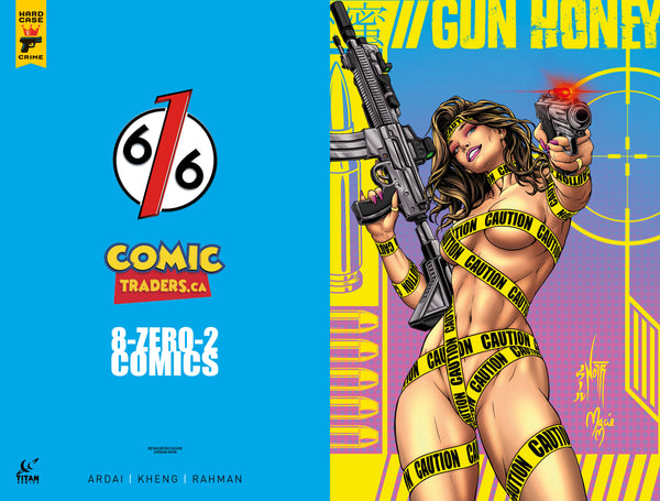 GUN HONEY DOUBLES DOWN #3 JORDAN NOIR 616 COMICS Virgin Variant B LTD 500