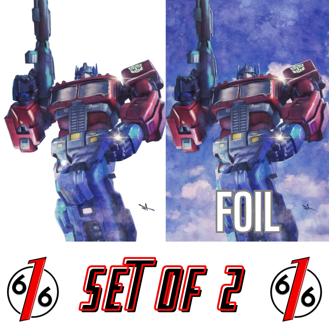 TRANSFORMERS #25 MARCO TURINI 616 COMICS Virgin & FOIL Variant Set LTD 750