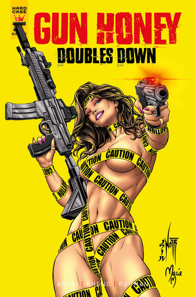 GUN HONEY DOUBLES DOWN #3 JORDAN NOIR 616 COMICS Trade Dress & Virgin Variant ABC Set LTD 500