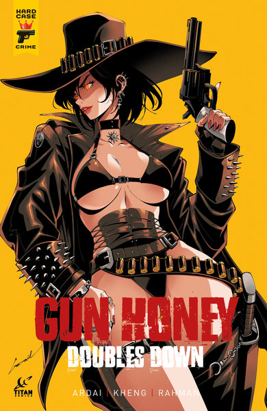 GUN HONEY DOUBLES DOWN #1 GODTAIL 616 COMICS Trade Dress & Virgin Variant AB Set LTD 500
