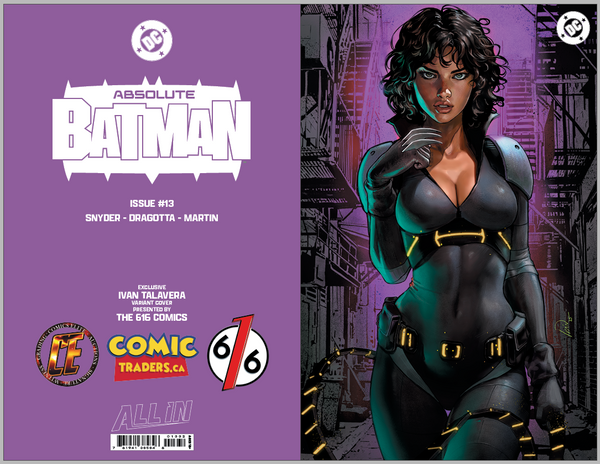 ABSOLUTE BATMAN #13 IVAN TALAVERA 616 Comics Virgin FOIL Variant C LTD 1000