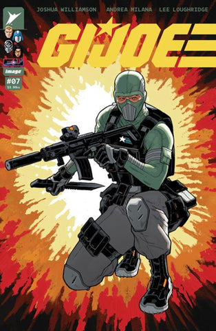 GI JOE #7 JEFF SPOKES 1:25 Ratio Variant Cvr D