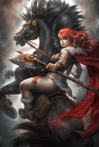 RED SONJA NOIR #1 KENDRICK KUNKKA LIM 616 Virgin Variant A LTD 500