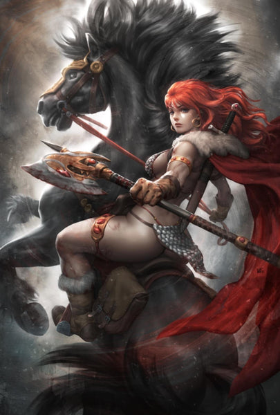 RED SONJA NOIR #1 KENDRICK KUNKKA LIM 616 Virgin Variant Set LTD 500