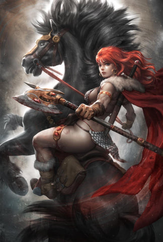 RED SONJA NOIR #1 KENDRICK KUNKKA LIM 616 Virgin Variant A LTD 500