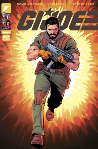 GI JOE #2 TRAVIS MOORE & ADRIANO LUCAS 1:25 Ratio Variant Cvr D