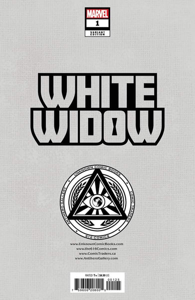 WHITE WIDOW 1 MIGUEL MERCADO & ARTGERM Variant Set