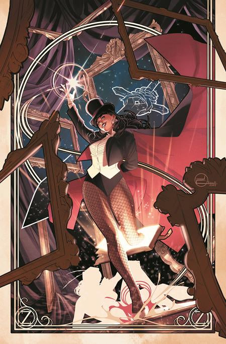 ZATANNA #1 JAMAL CAMPBELL 1:50 Card Stock Ratio Variant Cvr J