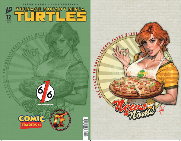 TEENAGE MUTANT NINJA TURTLES #12 CEDRIC POULAT 616 Virgin Variant B LTD 600