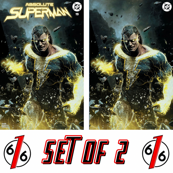 ABSOLUTE SUPERMAN #19 BJORN BARENDS 616 COMICS Trade Dress & Virgin Variant AB Set LTD 1000